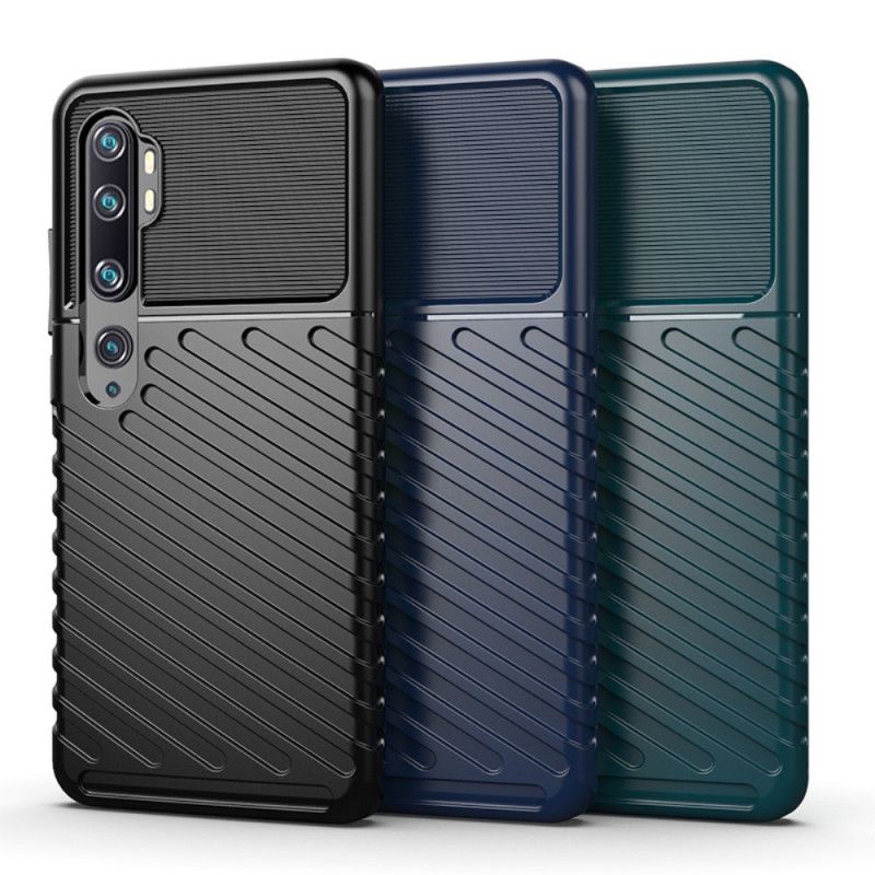 Futerały Xiaomi Mi Note 10 / 10 Pro Zielony Czarny Etui na Telefon Seria Grzmotów