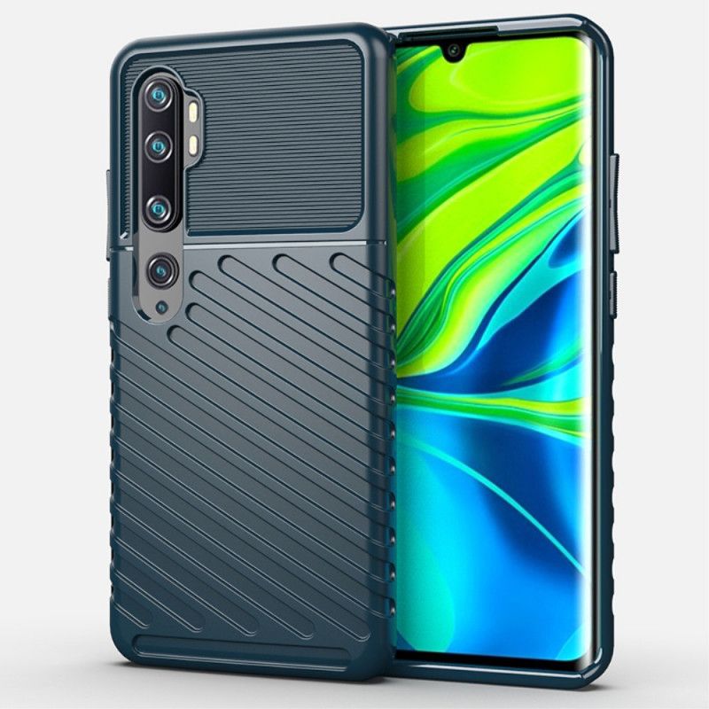 Futerały Xiaomi Mi Note 10 / 10 Pro Zielony Czarny Etui na Telefon Seria Grzmotów