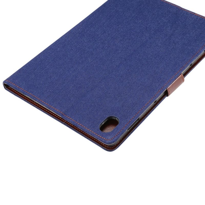 Etui Folio Huawei MediaPad M6 10.8'' Granatowy Czarny Dżinsy Etui Ochronne