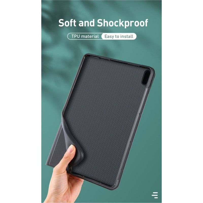 Etui Huawei MediaPad M6 10.8'' Szary Czarny Tkanina Na Poziomie X