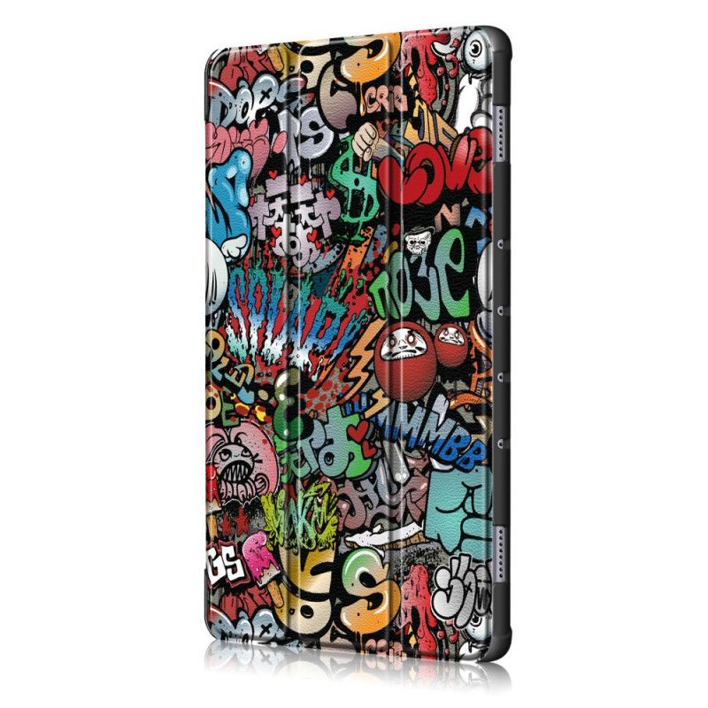 Inteligentna Obudowa Huawei MediaPad M6 10.8'' Wzmocnione Graffiti