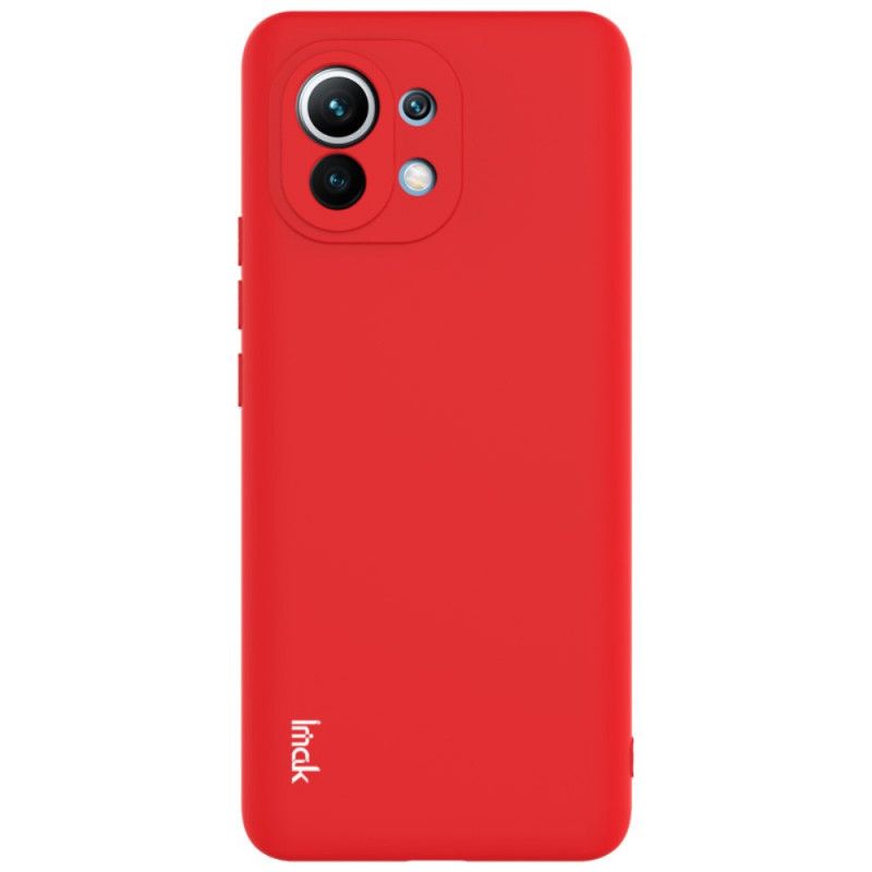 Etui Xiaomi Mi 11 Czerwony Czarny Seria Imak Uc-2