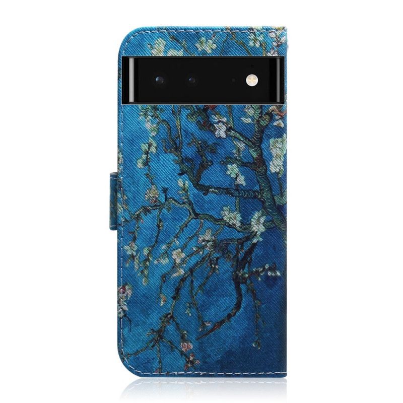 Etui Folio Do Google Pixel 6 Kwitnąca Gałąź Drzewa