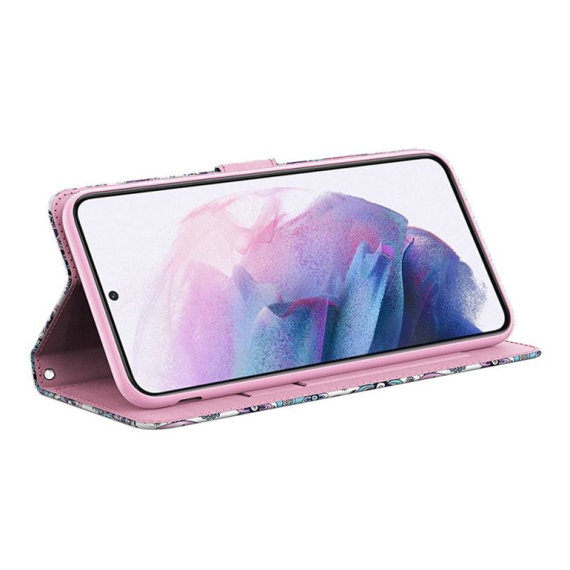 Etui Folio Google Pixel 6 Akwarela Ptak Etui Ochronne