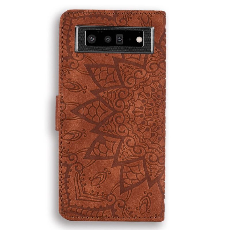 Etui Folio Google Pixel 6 Barokowa Mandala Etui Ochronne