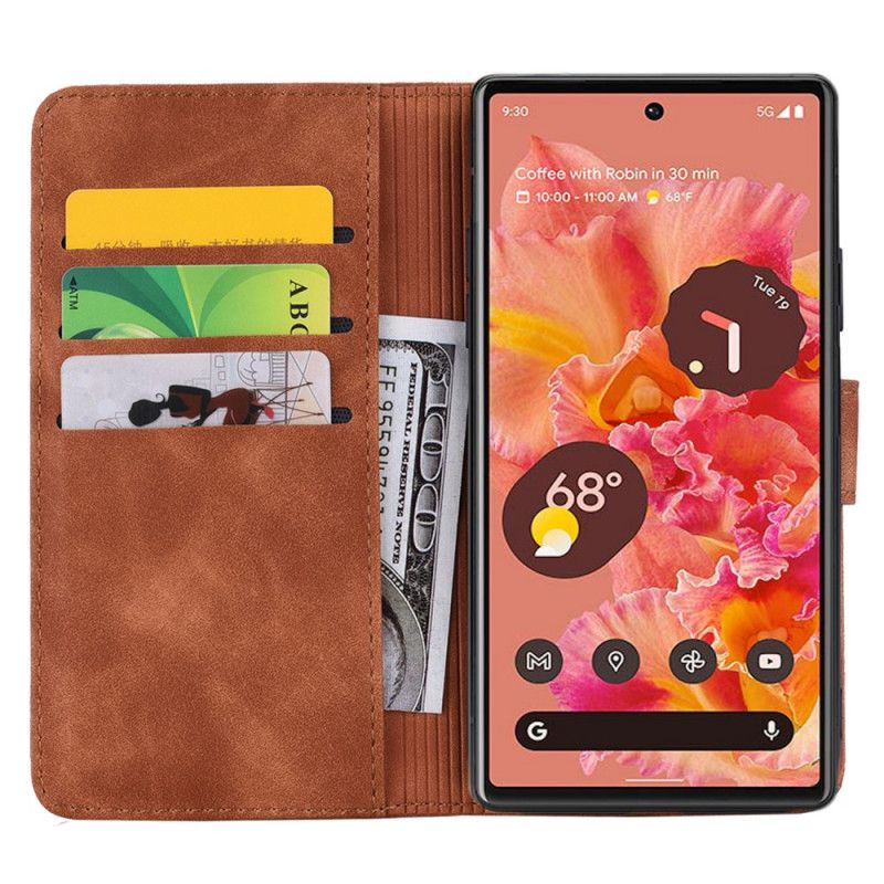 Etui Folio Google Pixel 6 Barokowa Mandala Etui Ochronne