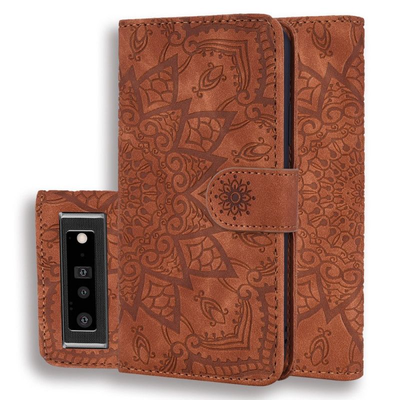 Etui Folio Google Pixel 6 Barokowa Mandala Etui Ochronne