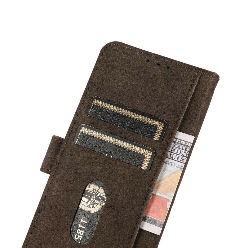 Etui Folio Google Pixel 6 Efekt Skóry Moda Khazneh Etui Ochronne