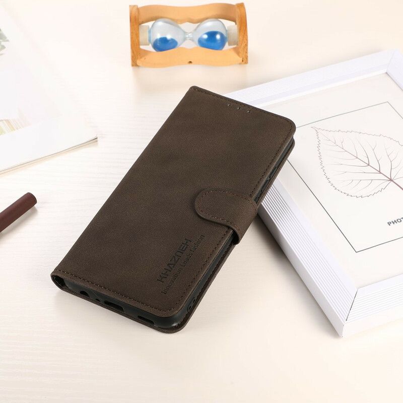 Etui Folio Google Pixel 6 Efekt Skóry Moda Khazneh Etui Ochronne