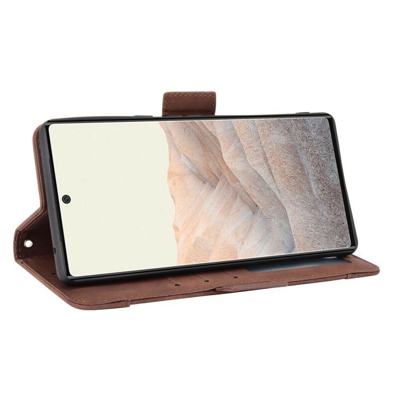 Etui Folio Google Pixel 6 Pierwsza Klasa Multi-map