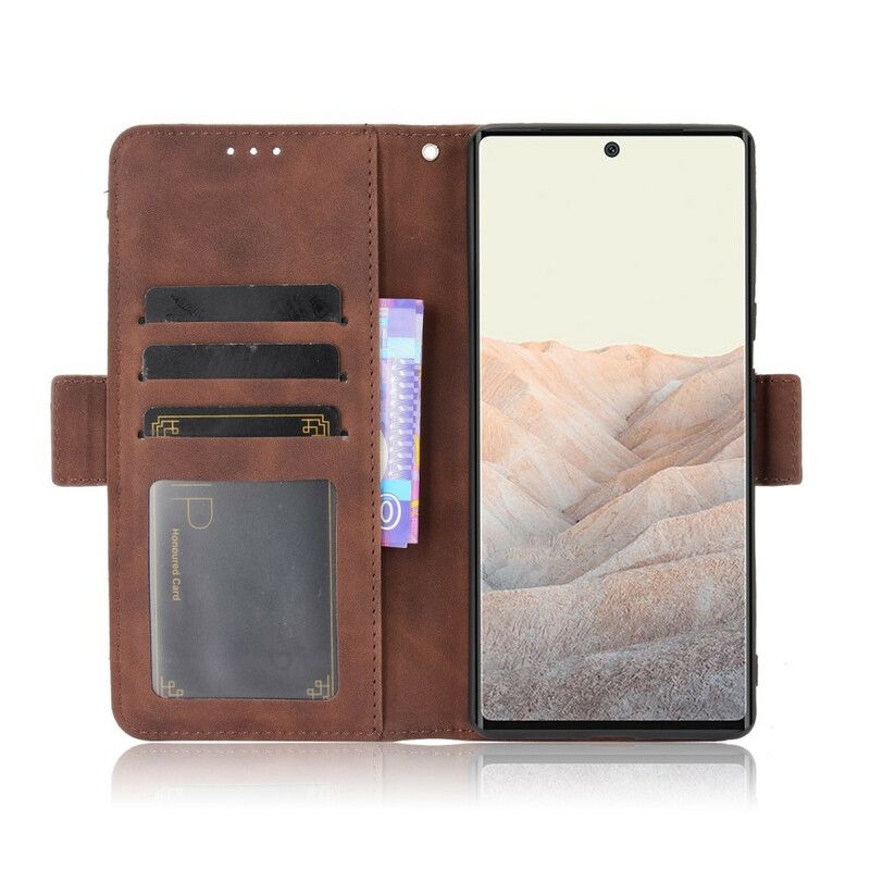 Etui Folio Google Pixel 6 Pierwsza Klasa Multi-map