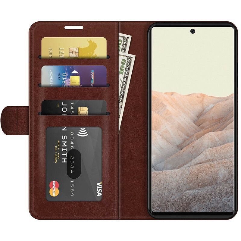 Etui Folio Google Pixel 6 Ultra Sztuczna Skóra