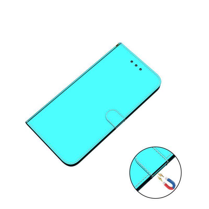 Obudowa Google Pixel 6 Etui Na Telefon Sztuczna Skórzana Osłona Lusterek