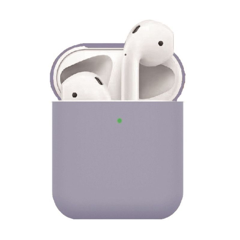 Etui AirPods Biały Czarny Silikon Matowy Etui Ochronne