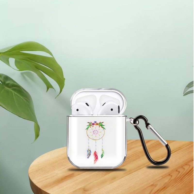 Etui AirPods Przezroczysty Silikonowy Łapacz Snów