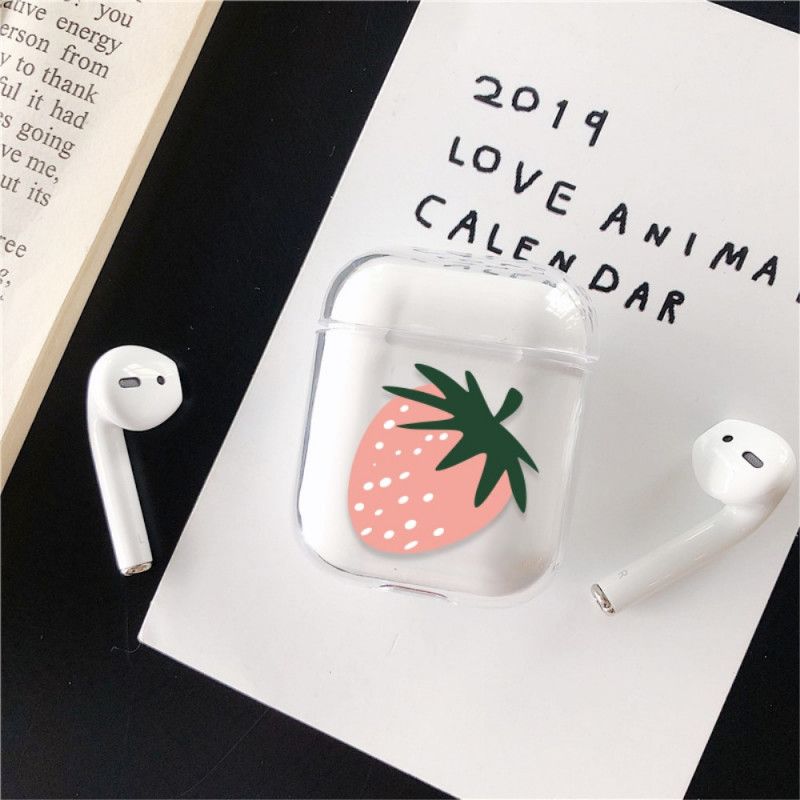 Etui AirPods Truskawka