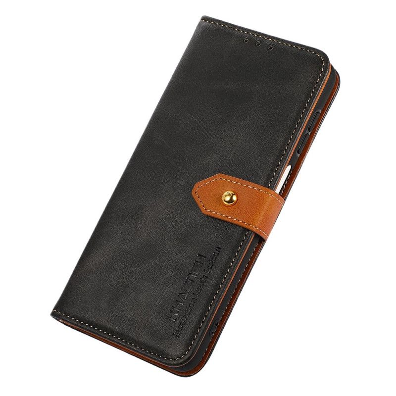 Etui Folio Do Sony Xperia 10 Vi Metalowa Klamra Khazneh