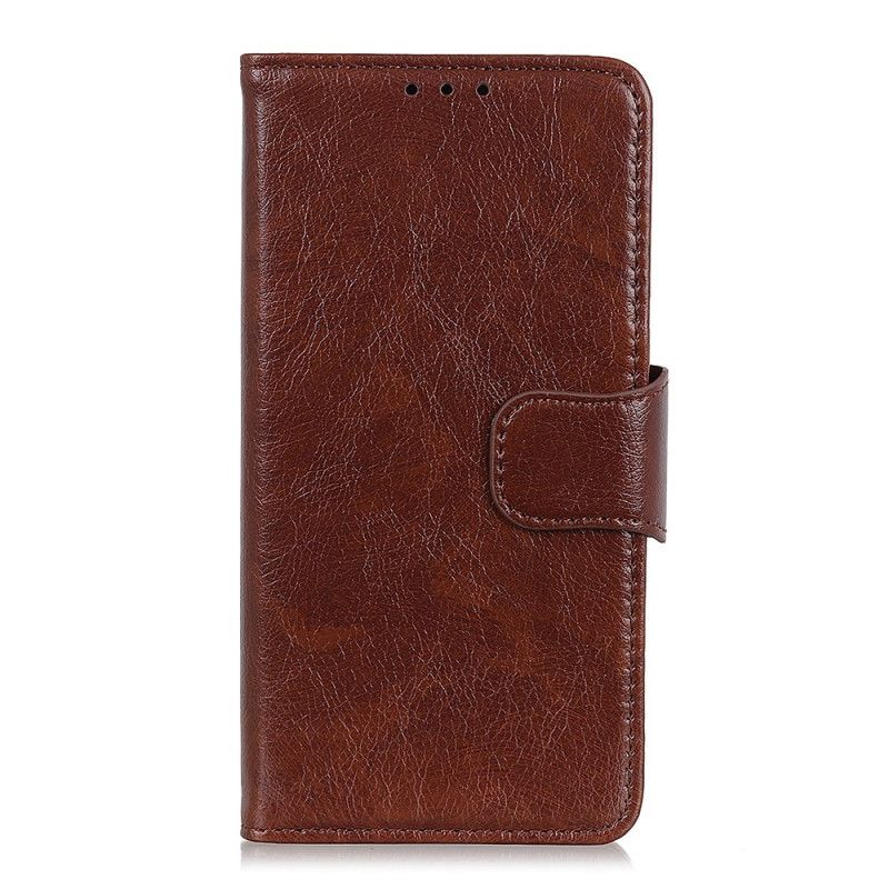 Etui Folio Do Sony Xperia 10 Vi Teksturowana Skóra Nappa