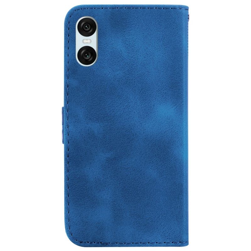 Etui Folio Do Sony Xperia 10 Vi Wzór 7 Z Paskiem