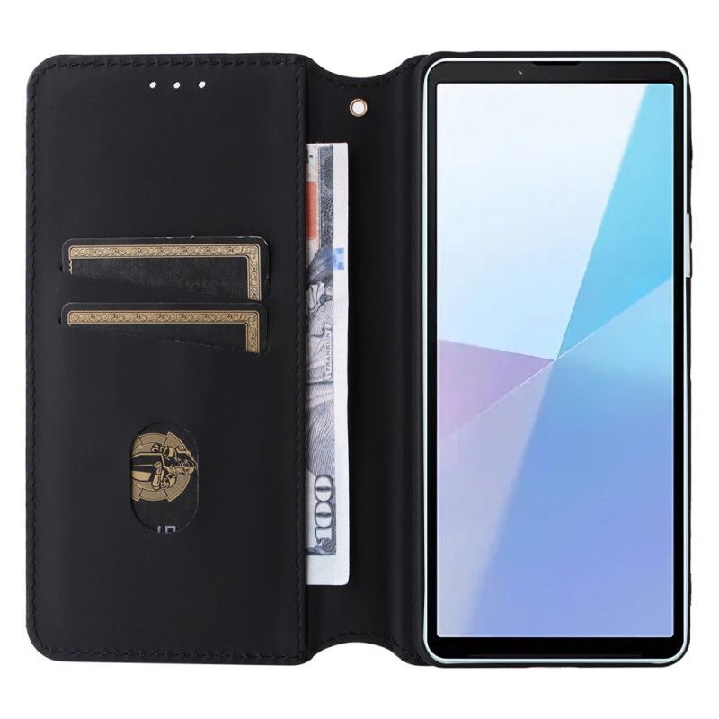 Flip Kotelot Sony Xperia 10 Vi Diamenty 3d Etui Ochronne