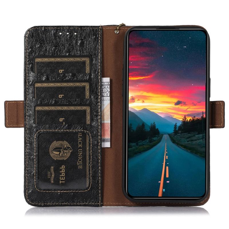 Obudowa Sony Xperia 10 Vi Etui Na Telefon Portfel Skórzany Blokujący Rfid