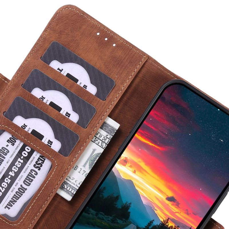 Skórzany Futerał Sony Xperia 10 Vi Etui Na Telefon Retro Abeel