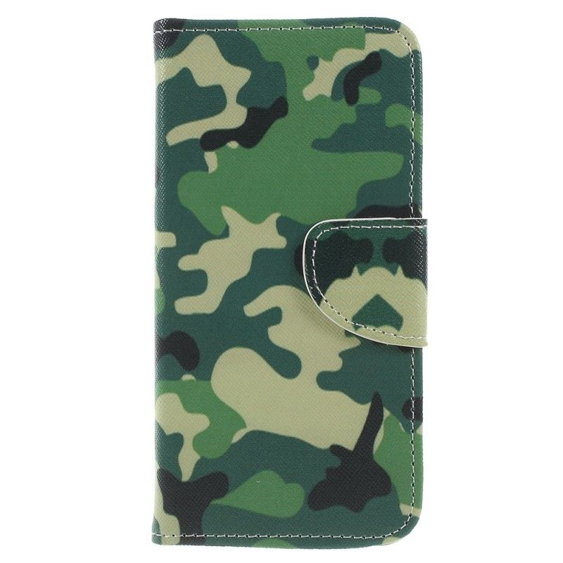 Etui Folio Samsung Galaxy J6 Kamuflaż Wojskowy