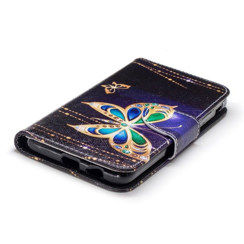 Etui Folio Samsung Galaxy J6 Magiczny Motyl Etui Ochronne