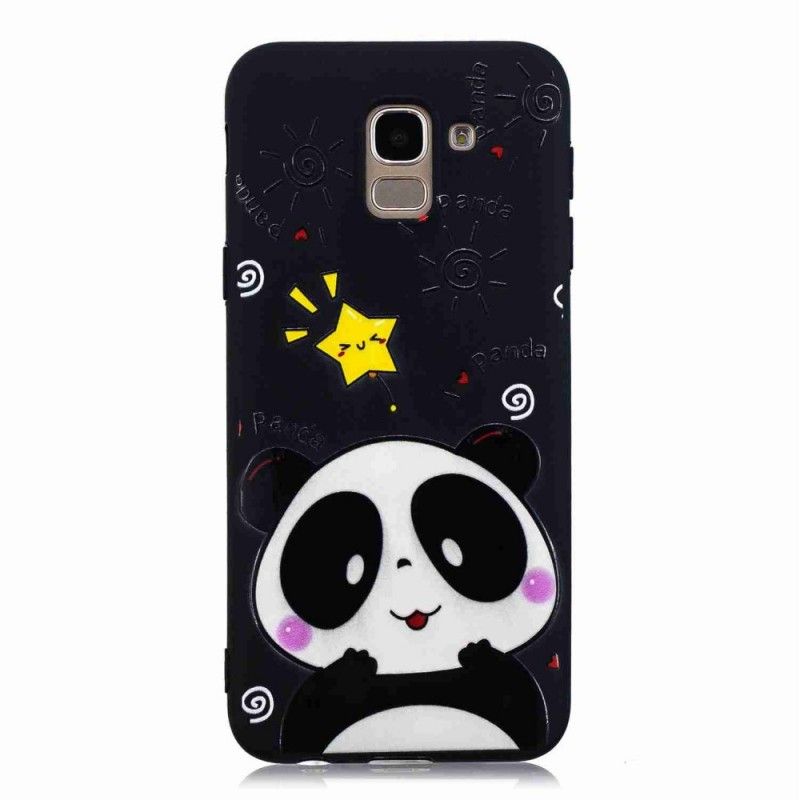 Etui Samsung Galaxy J6 Gwiazda Pandy Etui Ochronne