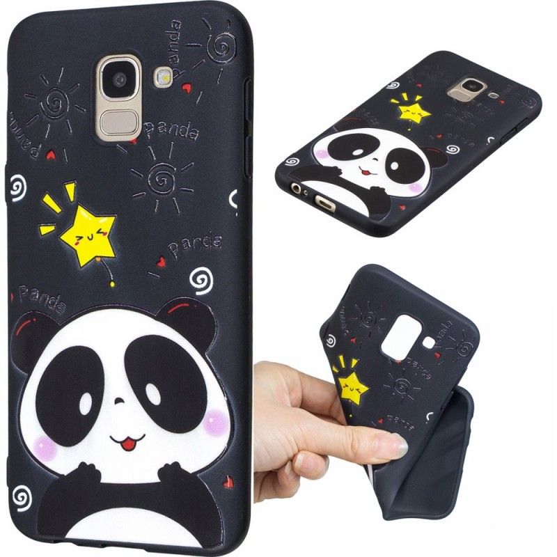 Etui Samsung Galaxy J6 Gwiazda Pandy Etui Ochronne