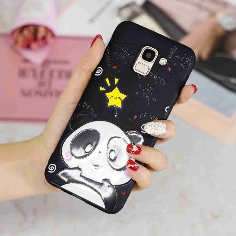 Etui Samsung Galaxy J6 Gwiazda Pandy Etui Ochronne