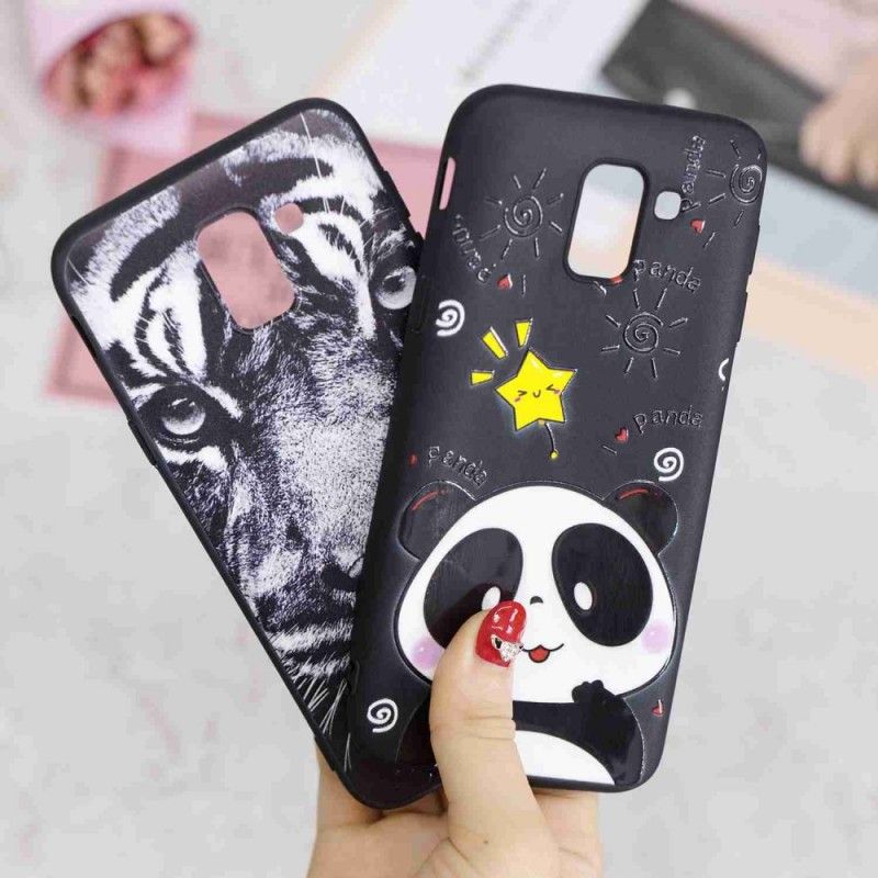 Etui Samsung Galaxy J6 Gwiazda Pandy Etui Ochronne