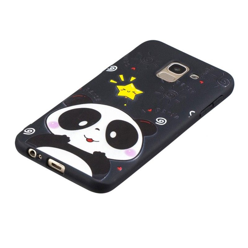 Etui Samsung Galaxy J6 Gwiazda Pandy Etui Ochronne