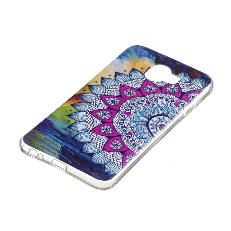 Etui Samsung Galaxy J6 Mandala W Kolorze Fluorescencyjnym Etui Ochronne