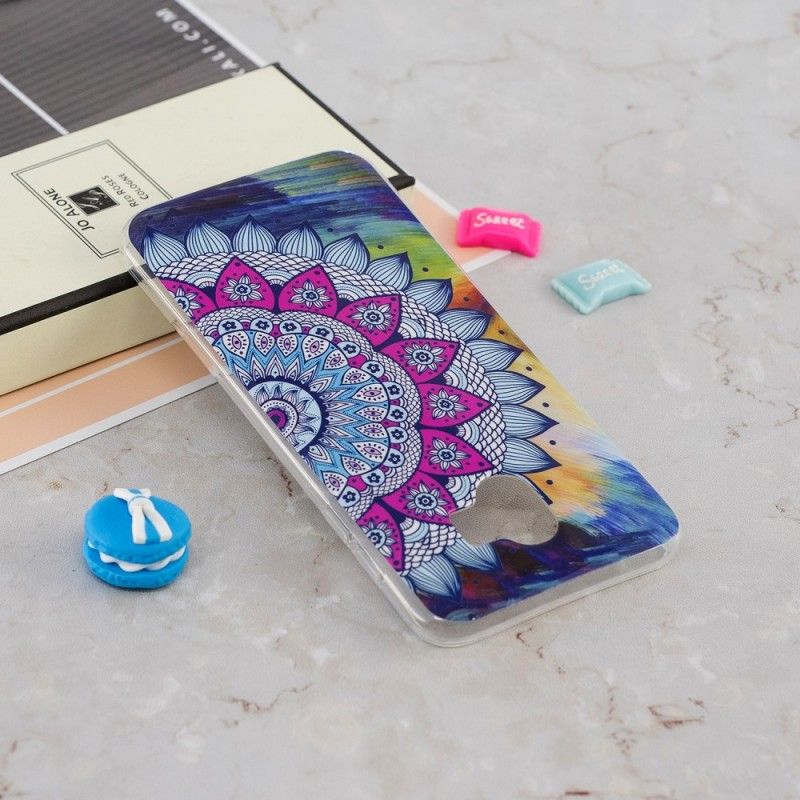 Etui Samsung Galaxy J6 Mandala W Kolorze Fluorescencyjnym Etui Ochronne