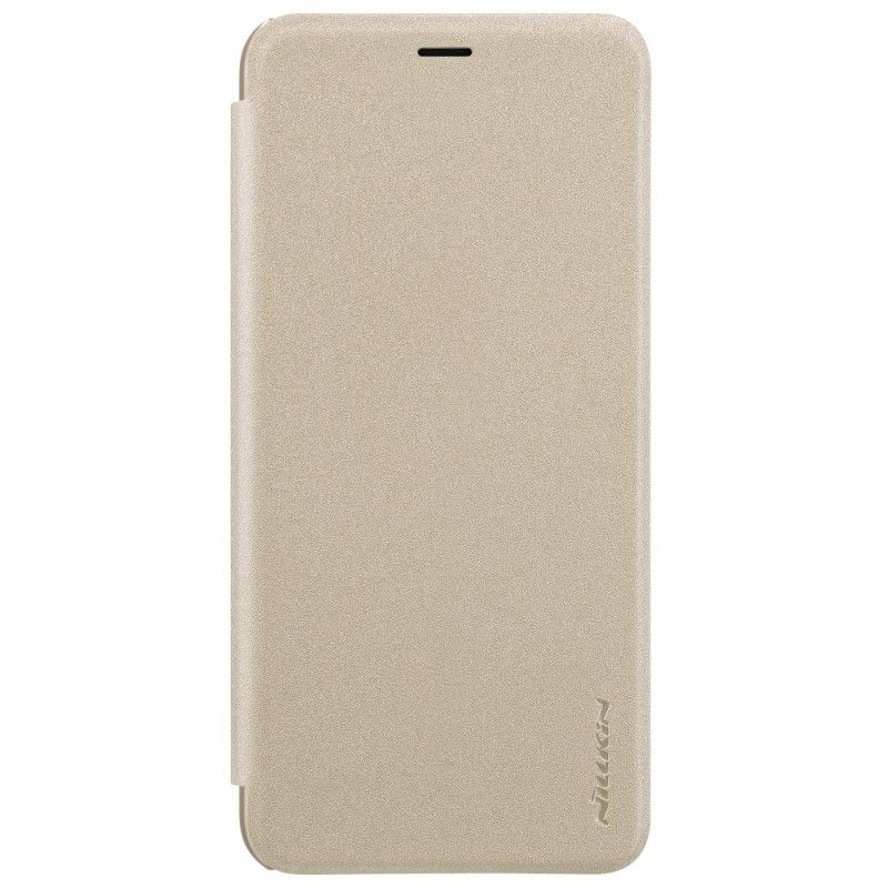 Flip Kotelot Samsung Galaxy J6 Złoty Czarny Nillkin