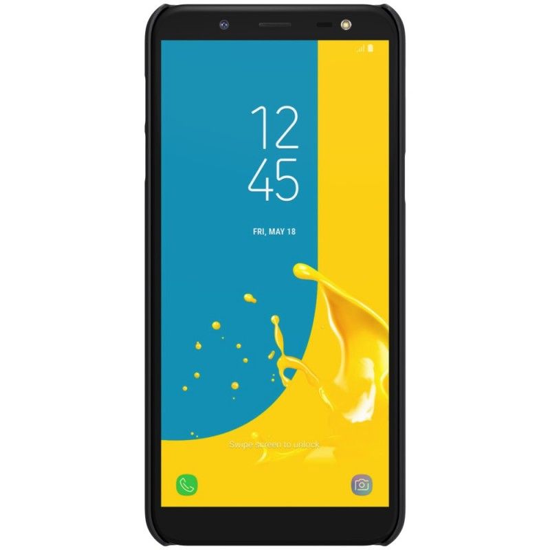 Futerały Samsung Galaxy J6 Biały Etui na Telefon Sztywny Matowy Nillkin