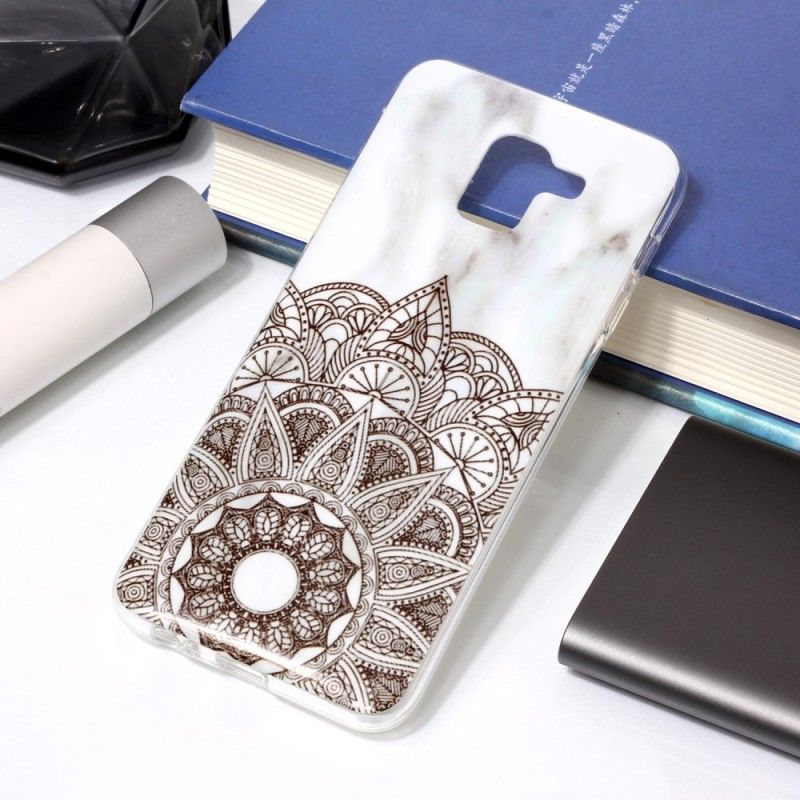 Futerały Samsung Galaxy J6 Etui na Telefon Marmurkowa Mandala