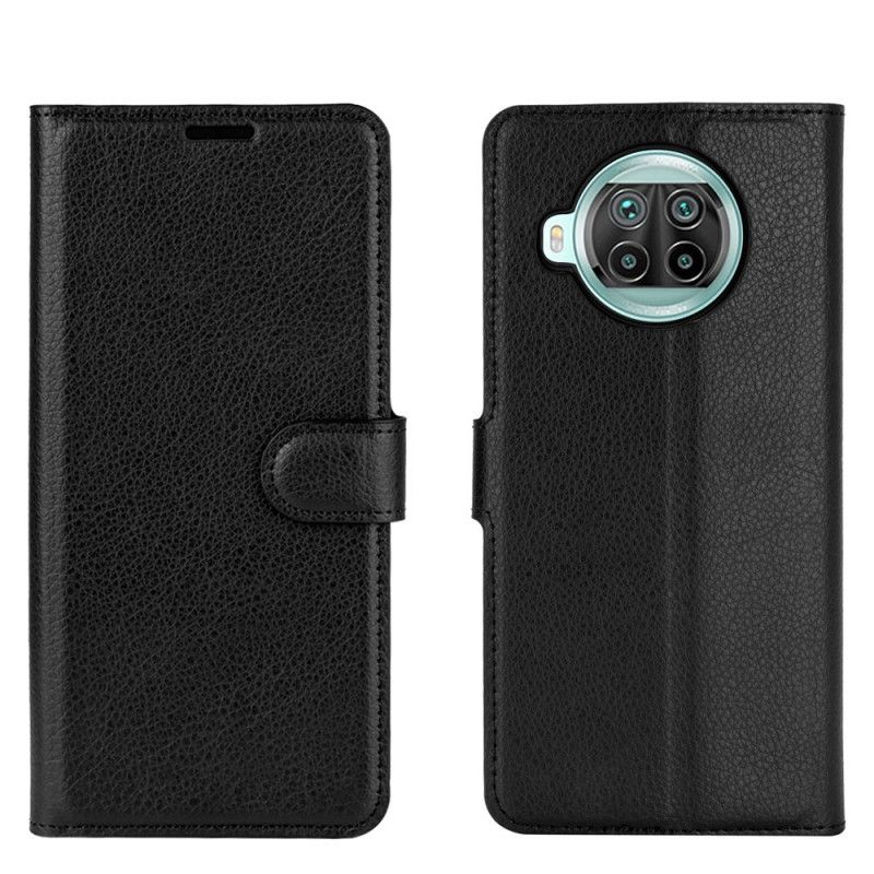 Etui Folio Xiaomi Mi 10T Lite 5G / Redmi Note 9 Pro 5G Biały Czarny Klasyczny