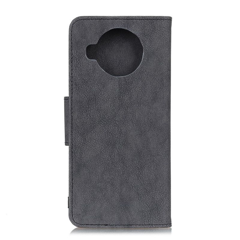 Etui Folio Xiaomi Mi 10T Lite 5G / Redmi Note 9 Pro 5G Brązowy Szary Klapka Magnetyczna Etui Ochronne