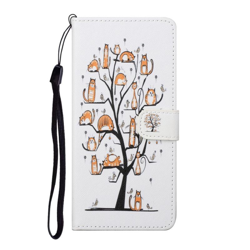 Etui Folio Xiaomi Mi 10T Lite 5G / Redmi Note 9 Pro 5G Funky Stringi Kotki