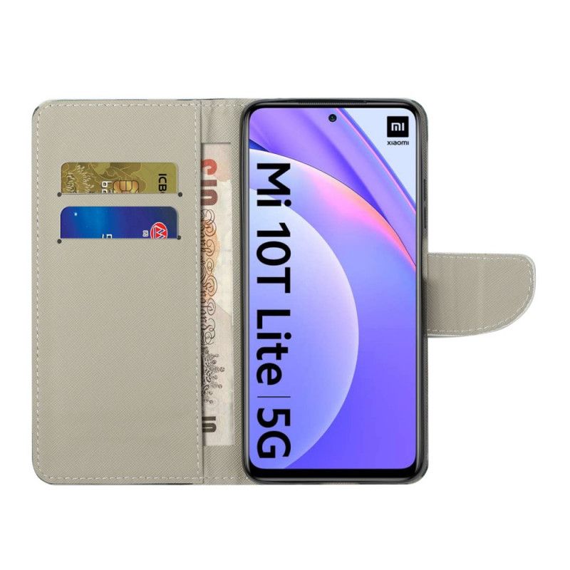 Etui Folio Xiaomi Mi 10T Lite 5G / Redmi Note 9 Pro 5G Kamuflaż Etui Ochronne