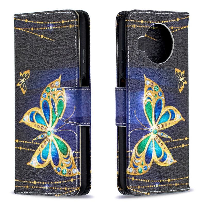 Etui Folio Xiaomi Mi 10T Lite 5G / Redmi Note 9 Pro 5G Magiczny Motyl Etui Ochronne