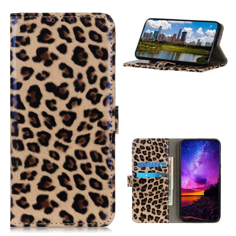 Etui Folio Xiaomi Mi 10T Lite 5G / Redmi Note 9 Pro 5G Prosty Lampart Etui Ochronne