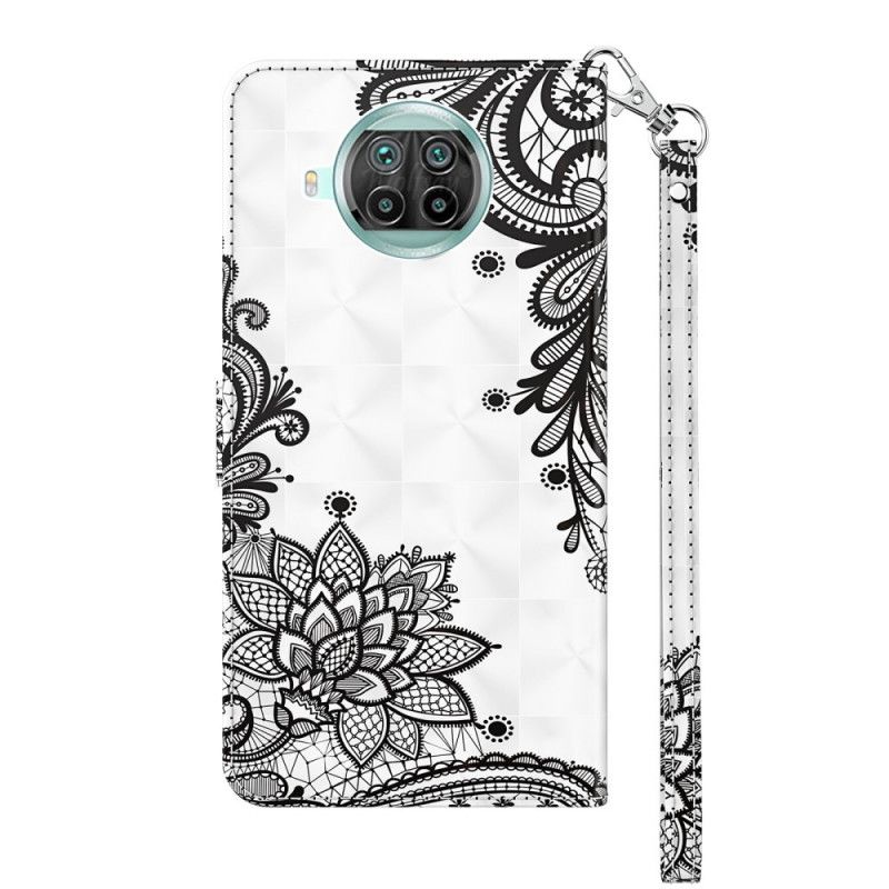 Etui Folio Xiaomi Mi 10T Lite 5G / Redmi Note 9 Pro 5G Szykowna Koronka