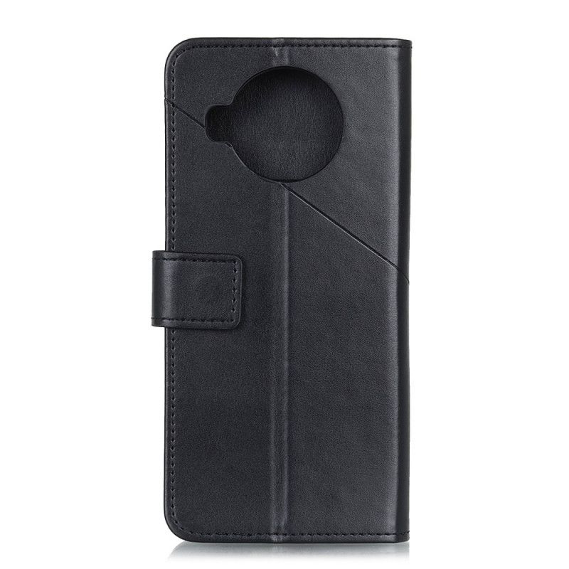 Etui Folio Xiaomi Mi 10T Lite 5G / Redmi Note 9 Pro 5G Zielony Czarny Nit X Wzór Etui Ochronne