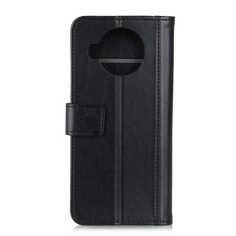 Etui Folio Xiaomi Mi 10T Lite 5G / Redmi Note 9 Pro 5G Zielony Czarny Styl Skórzany Etui Ochronne