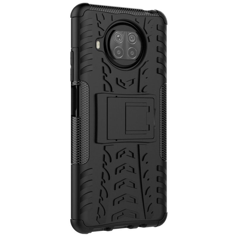 Etui Xiaomi Mi 10T Lite 5G / Redmi Note 9 Pro 5G Biały Czarny Premium Odporny Etui Ochronne