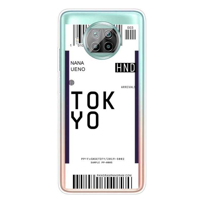 Etui Xiaomi Mi 10T Lite 5G / Redmi Note 9 Pro 5G Granatowy Czarny Karta Pokładowa Tokyo Etui Ochronne