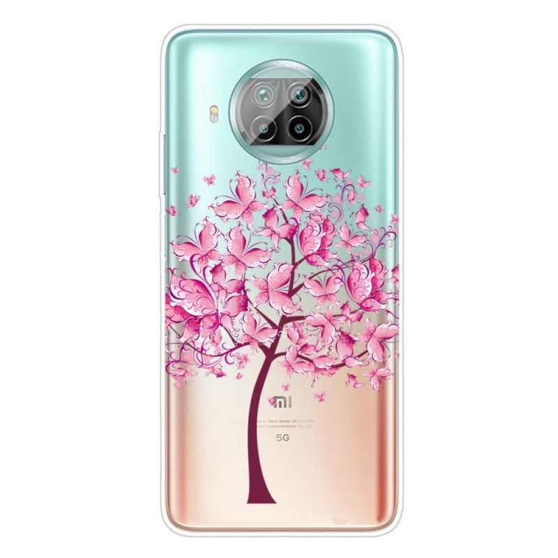 Etui Xiaomi Mi 10T Lite 5G / Redmi Note 9 Pro 5G Motylkowe Drzewo Etui Ochronne